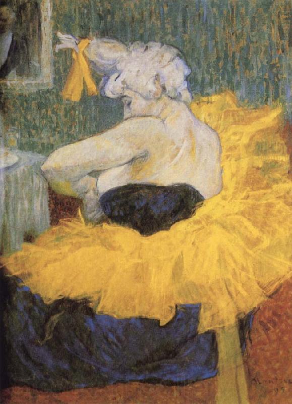 Henri de toulouse-lautrec The Clowness Cha u kao France oil painting art
